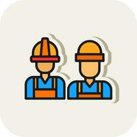 Workers  Vector Icon Design