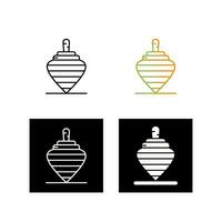 Spinning Top Vector Icon