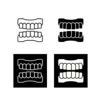 Denture Vector Icon