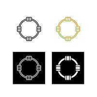 Hula Hoop Vector Icon