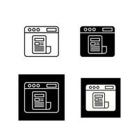 News Feed Vector Icon