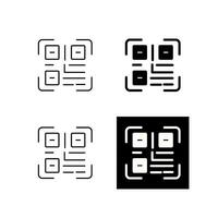 Qr code Vector Icon