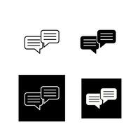 Chatting Vector Icon