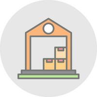 Warehouse  Vector Icon Design