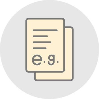 Example  Vector Icon Design