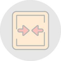 Compress Vector Icon Design
