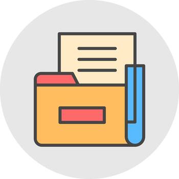 Folder  Vector Icon Design
