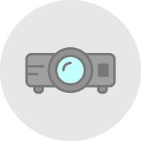 Projector  Vector Icon Design