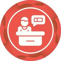 Support Ticket Vector Icon
