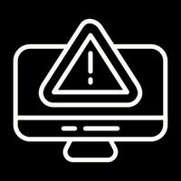 Cyber Danger Vector Icon