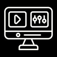 Video Editing Vector Icon