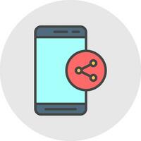Share  Vector Icon Design