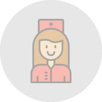 Nurses Vector Icon Design