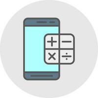 Calculator  Vector Icon Design