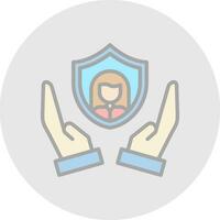 Personal Security Vector Icon Design