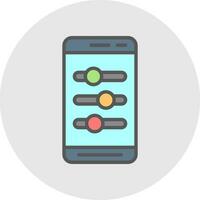 Sound Control  Vector Icon Design