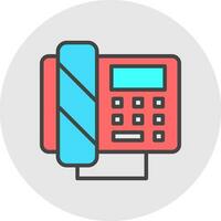 Telephone  Vector Icon Design