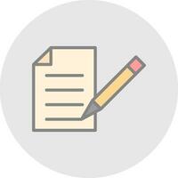 Contract Vector Icon Design