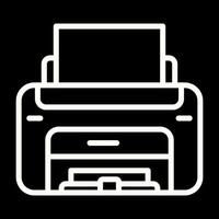 Laser Printer Vector Icon