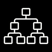 Decision Trees Vector Icon