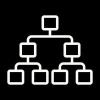 Decision Trees Vector Icon