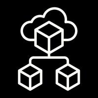 Cloud Infrastructure Vector Icon