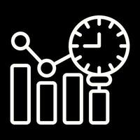 Sales Forecasting Vector Icon