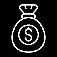 Money Bag Vector Icon