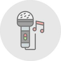 Microphone  Vector Icon Design