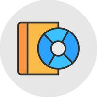 Compact Disk  Vector Icon Design