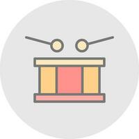 Drum  Vector Icon Design