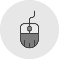 Computer Mouse  Vector Icon Design