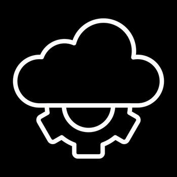 nube api vector icono