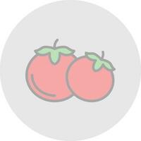 Tomato Vector Icon Design