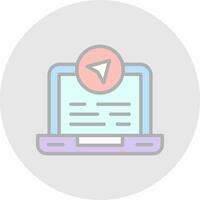 Send  Vector Icon Design
