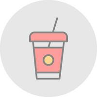 Cold Drink  Vector Icon Design