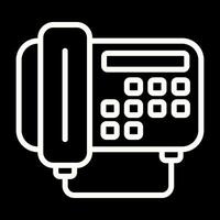 Fax Machine Vector Icon