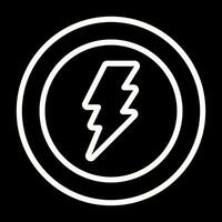 Lightning bolt Vector Icon