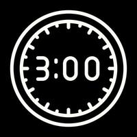 Clock Vector Icon