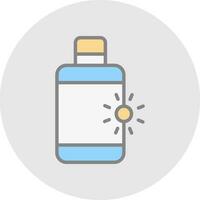 Sunscreen  Vector Icon Design