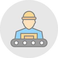 Assembling  Vector Icon Design