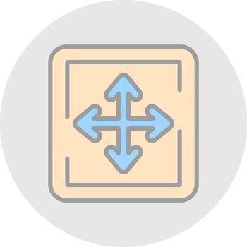 Move Vector Icon Design