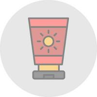 Sunblock  Vector Icon Design