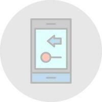 Swipe Vector Icon Design