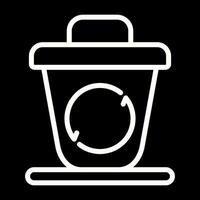 Recycling bin Vector Icon