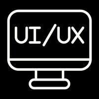 ux ui vector icono