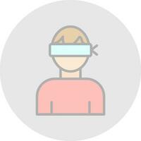 Blind Man  Vector Icon Design