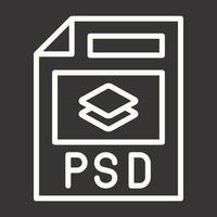 psd archivo vector icono