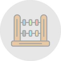 Abacus  Vector Icon Design