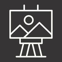 Canvas Vector Icon